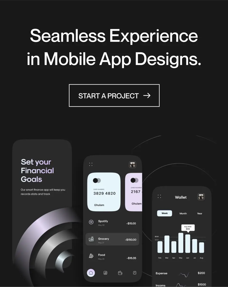Mobile app design and development by The Night Marketer