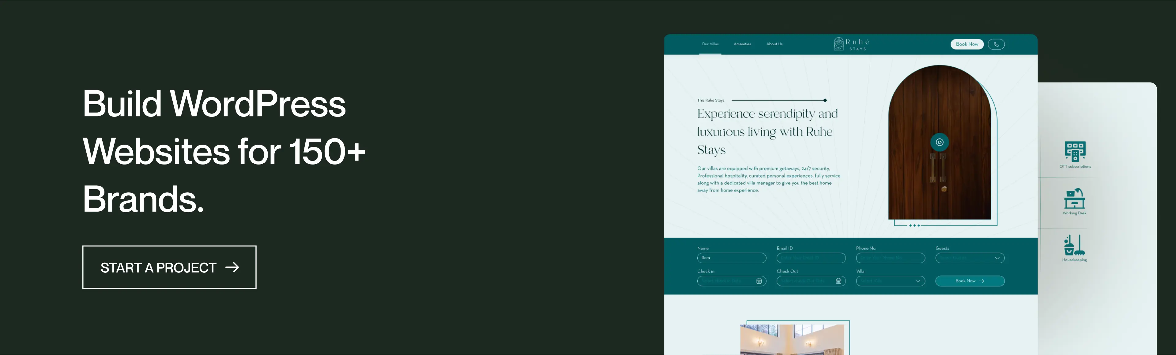 WordPress website development