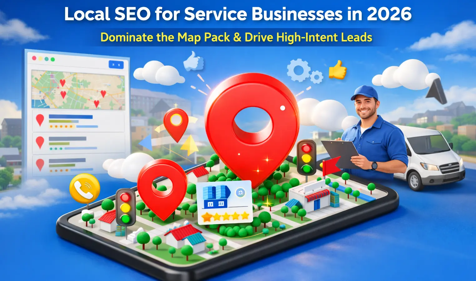 Local SEO for Service Businesses: Complete 2026 Google Maps Guide