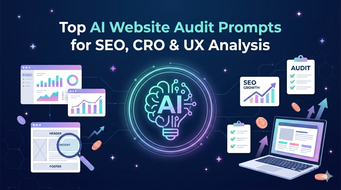ChatGPT Prompts for Website Audit: A Complete Resource for CRO, UI/UX, Marketing & E-commerce Optimization