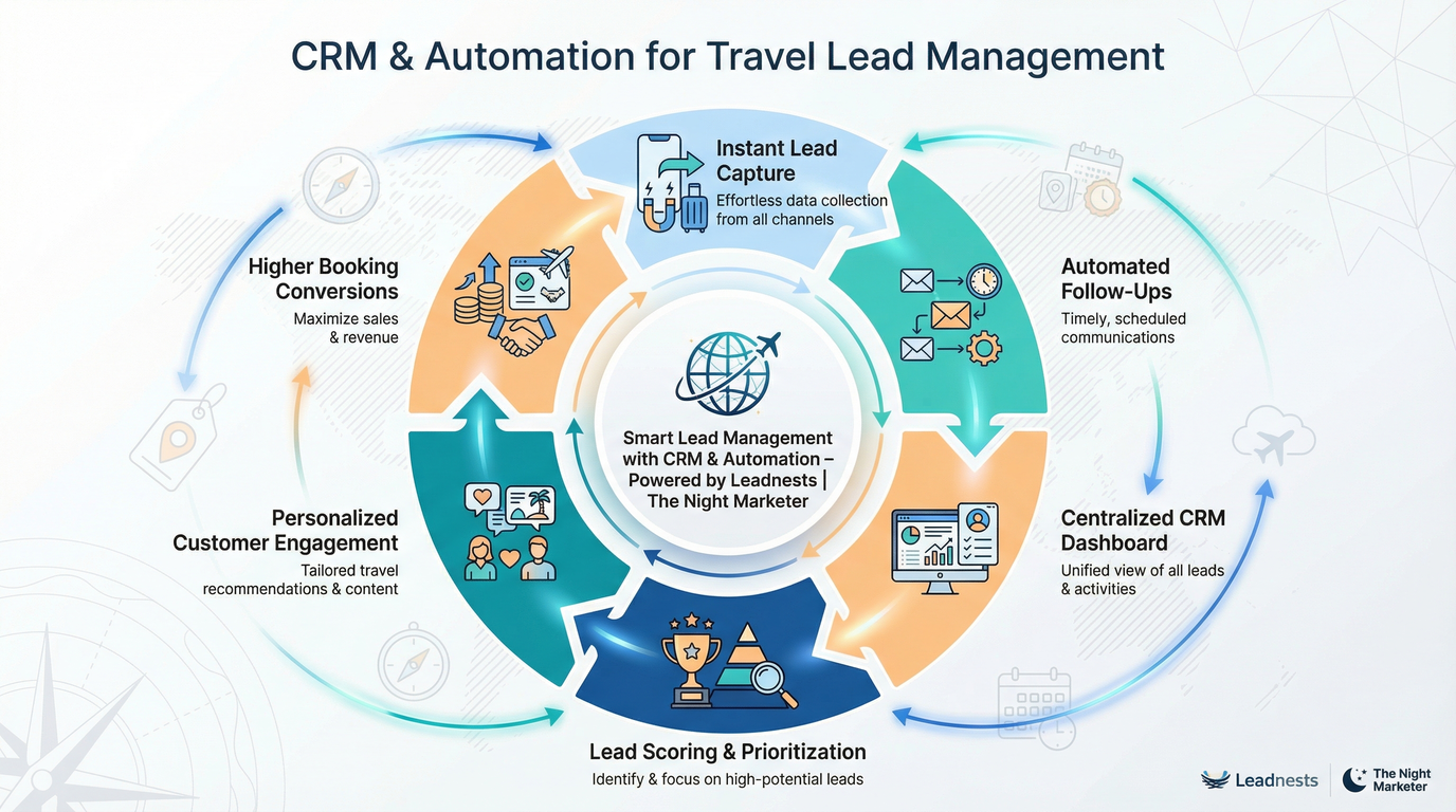 Why CRM & Automation Are Essential for Lead Management in Travel Companies