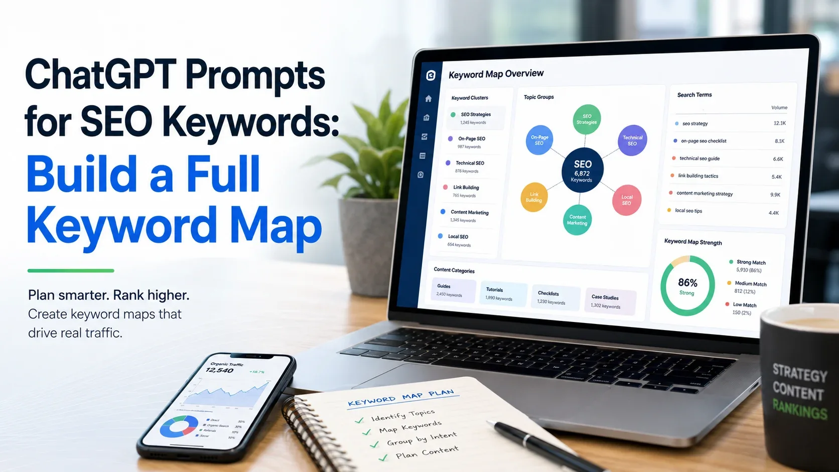 ChatGPT Prompts for SEO Keywords: Build a Full Keyword Map