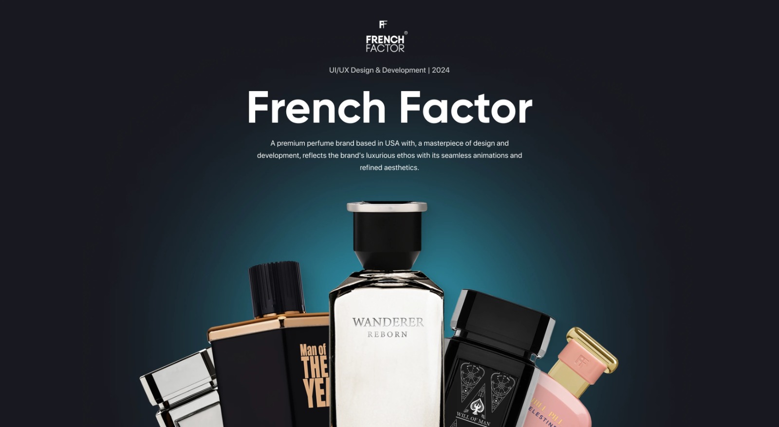 Designing the Essence of Luxury: The French Factor Website
